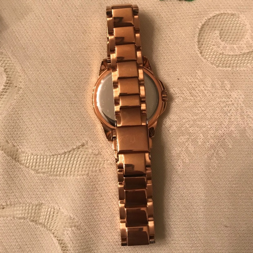 Bulova Classic Diamonds Rose Gold Ladies Watch - Picture 7 of 10